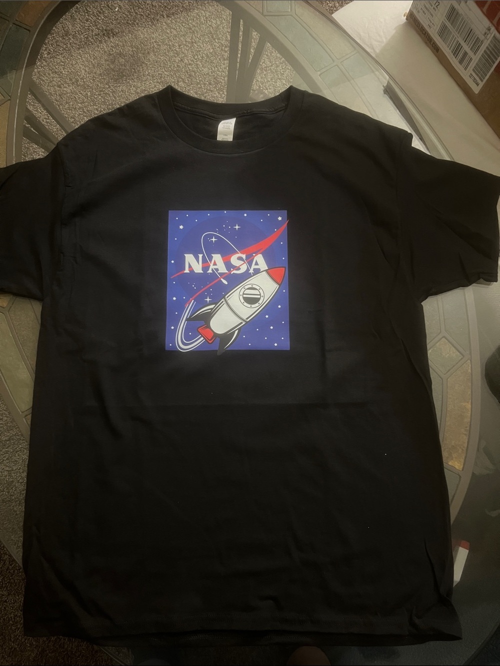 Urban Outfitters NASA Graphic Tee - Black, Blue, Red, White - Picture 2 of 3